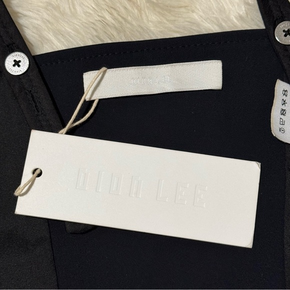 NWT Dion Lee Double Arch Bustier Top in Black - Size 0 - Picture 8 of 9